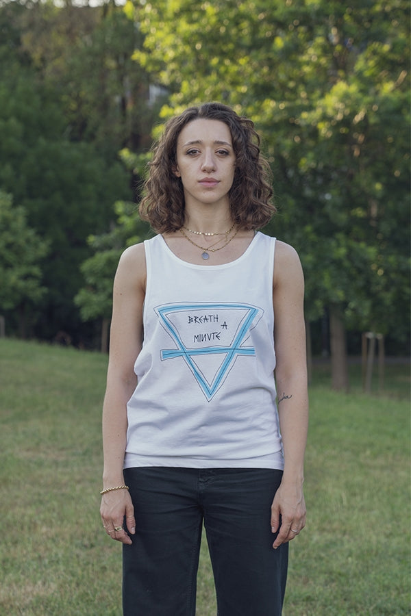 Tank Top "Breath A Minute"