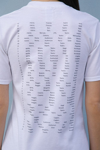 T-Shirt "Diari Aperti Tour Dates"
